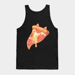 Cat Pepperoni Pizza Tank Top